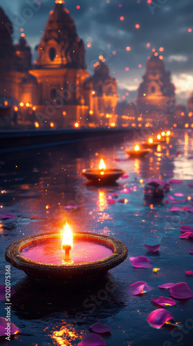 Lighting up hearts and homes: Wishing you a joyful Diwali photo