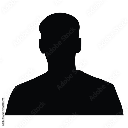 silhouette of a man