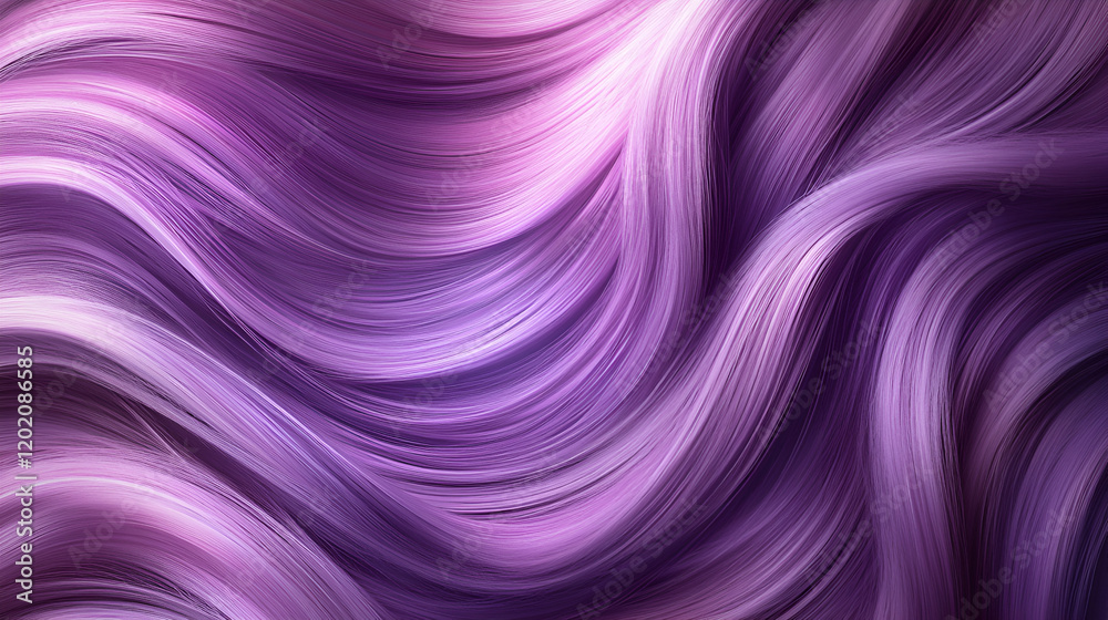 Fototapeta premium Purple hair texture