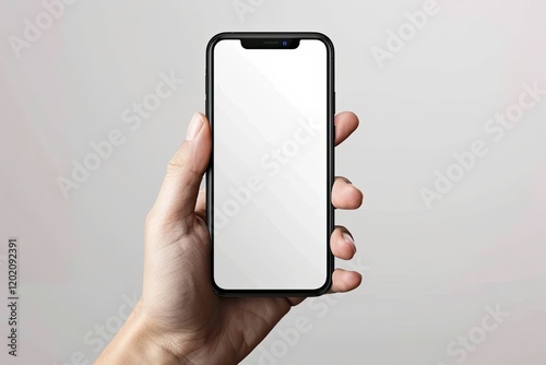 Wallpaper Mural Ultra Hd Visual of Psd Isolated Left Hand Holding Smartphone Torontodigital.ca