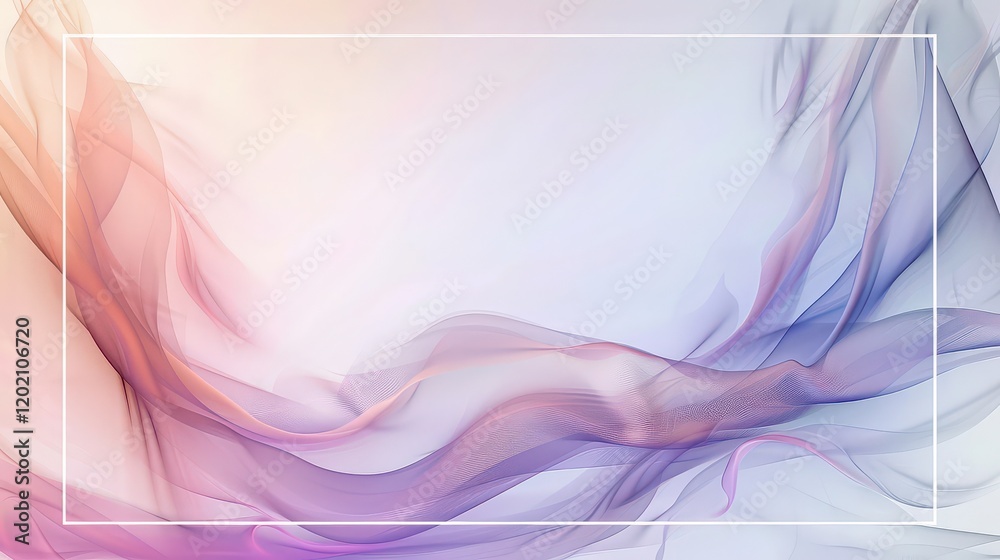 Transparent photo frame with a soft gradient background Transparent photo frame with a soft gradient background