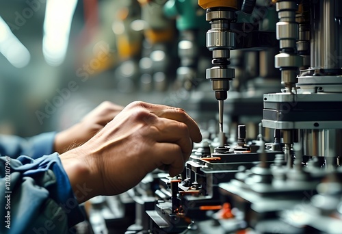 factory workers