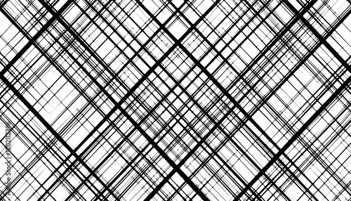 Black and white abstract geometric pattern for sporty background. Easily resized and recoloured at your discretion. Vector Format Illustration 