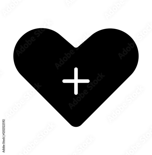 Icon Glyph - Increase the patient's liver health with love