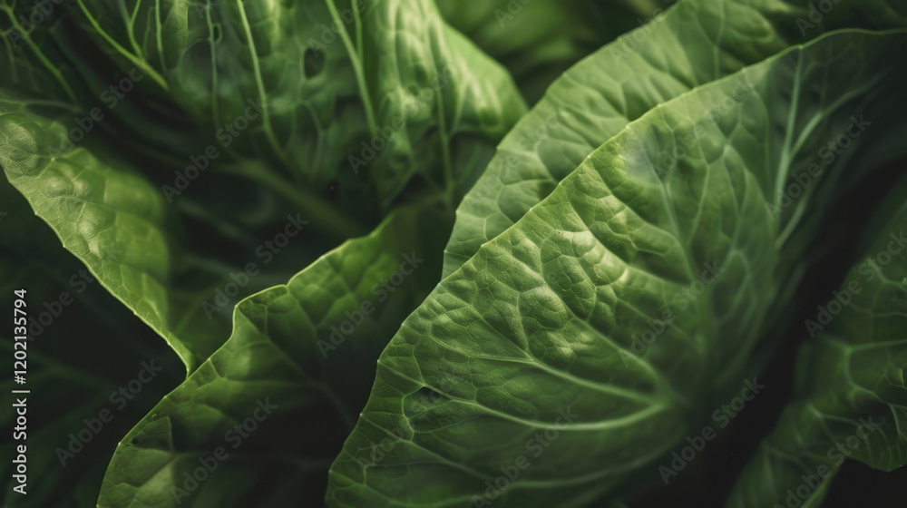 Obraz premium green leaves background