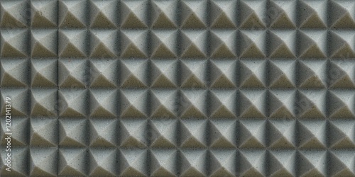 Close up an accoustic foam background