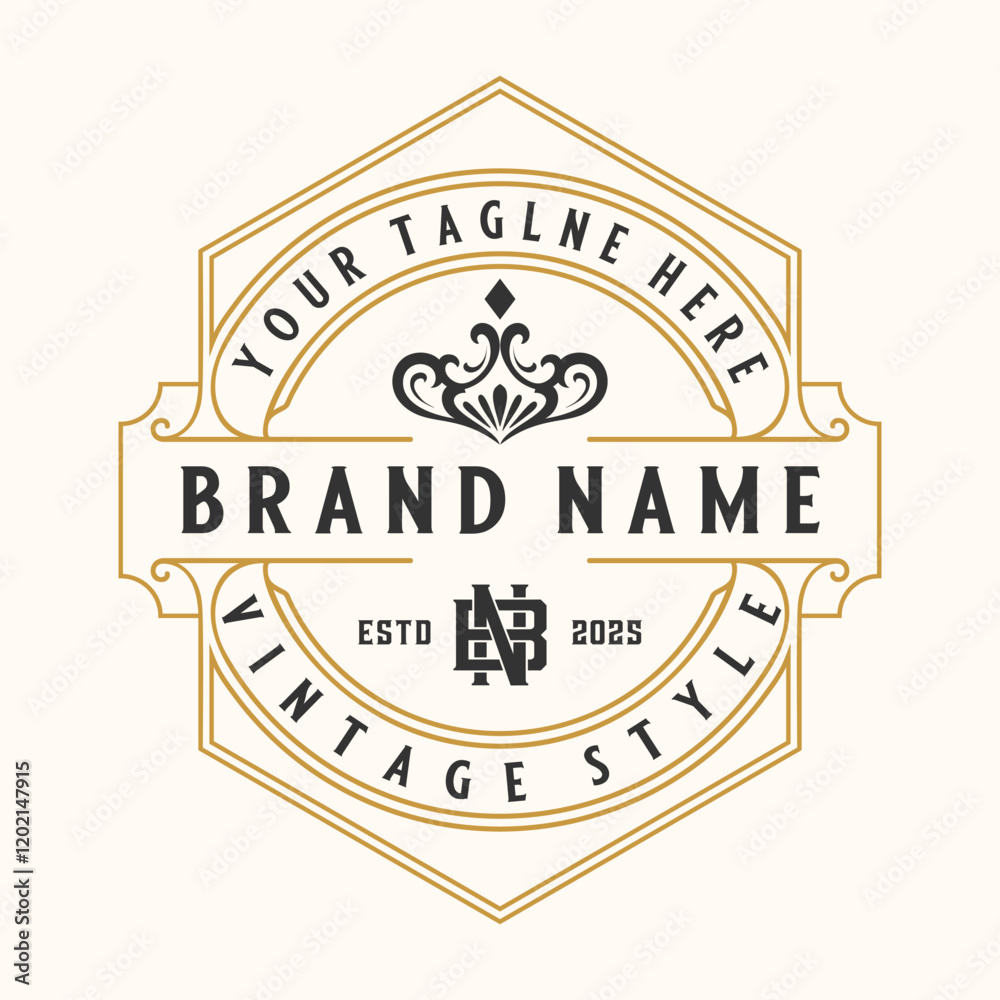 Fototapeta premium Retro Badges Vintage Logo