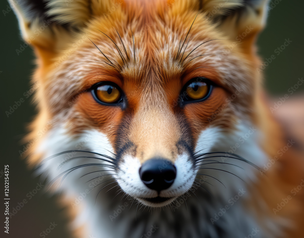 close up of a fox close up of a fox