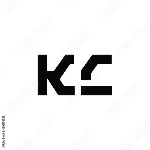 Free Download KC monogram logo design letter text name symbol monochrome logotype alphabet character simple logo - GFXLoad