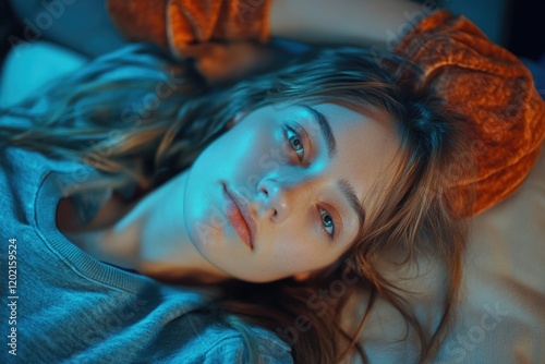 Woman sleeping