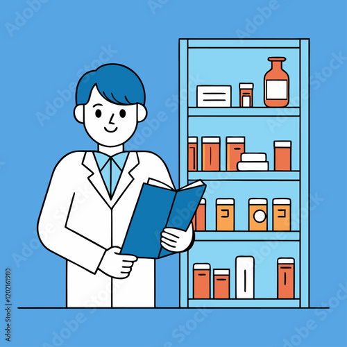 pharmacist in pharmacy