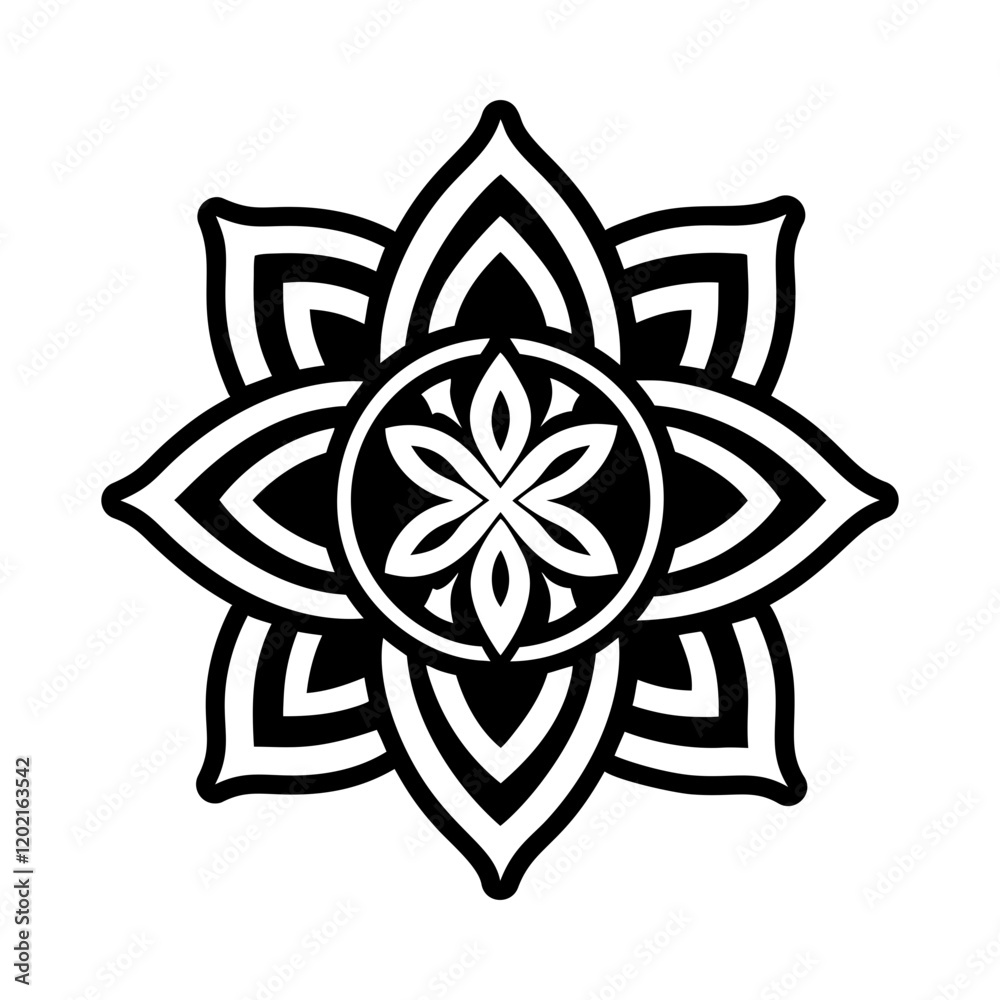 Saffron cloth icon in filled style Saffron cloth icon in filled style