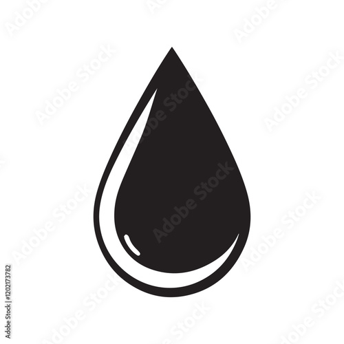  Hospital and medical health care icon Blood Drop vector illustration 