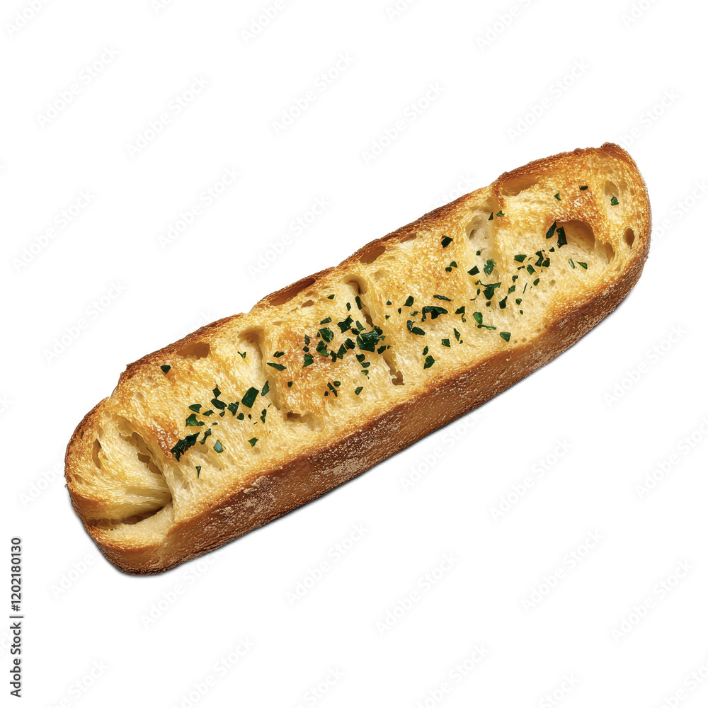 Freshly Baked Crispy Bread Loaf with Herbs Freshly Baked Crispy Bread Loaf with Herbs