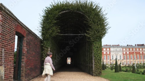 Queen Mary's bower, Hampton Court Privy Garden, London, England, United Kingdom. 15 September 2024
