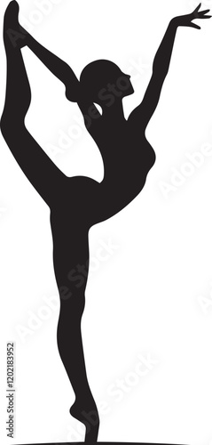 Gymnast Silhouette