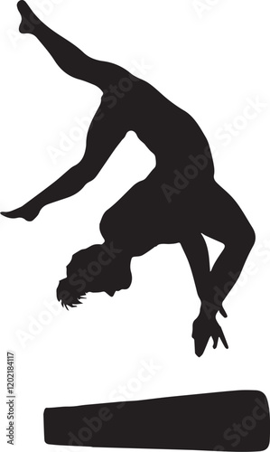 Gymnast Silhouette