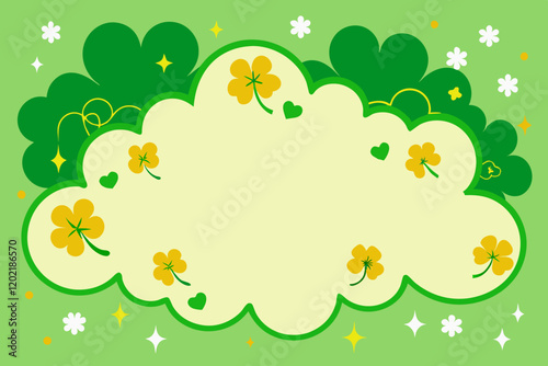St. Patrick's Day background and design  elements