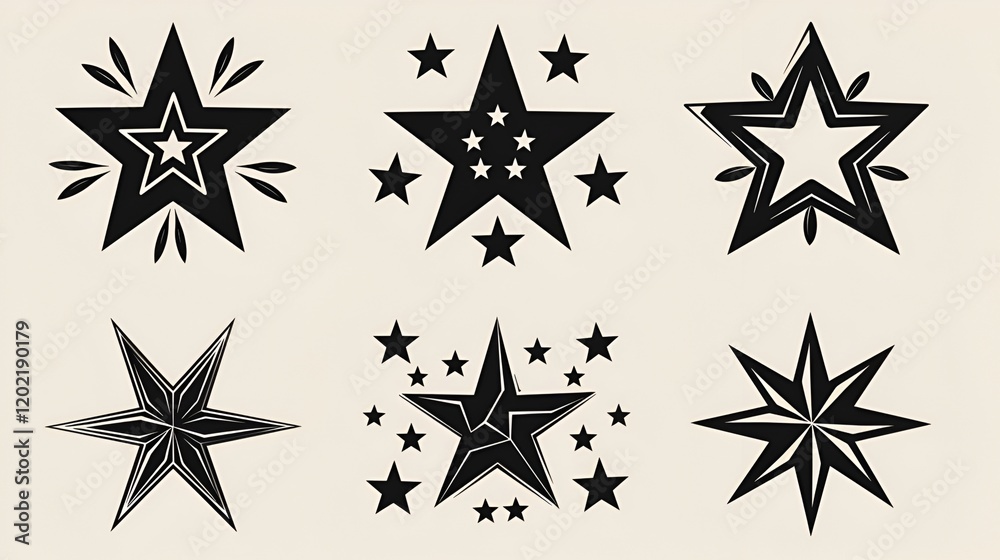 star icon set collection star icon set collection