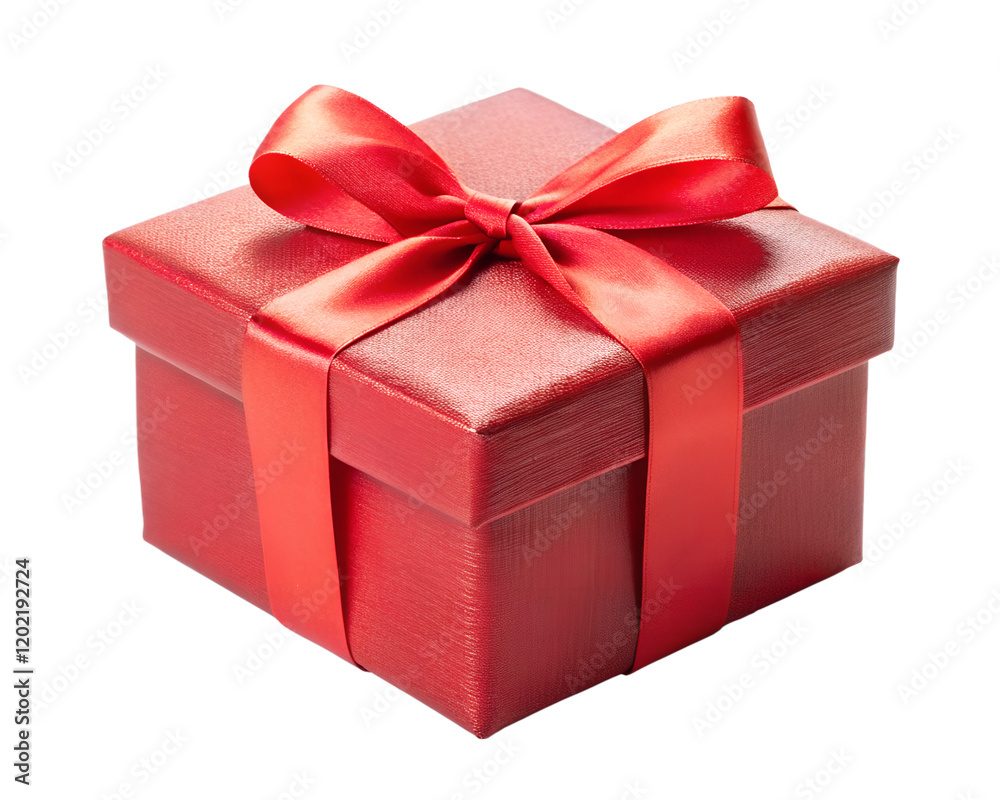 Obraz premium gift box isolated on white