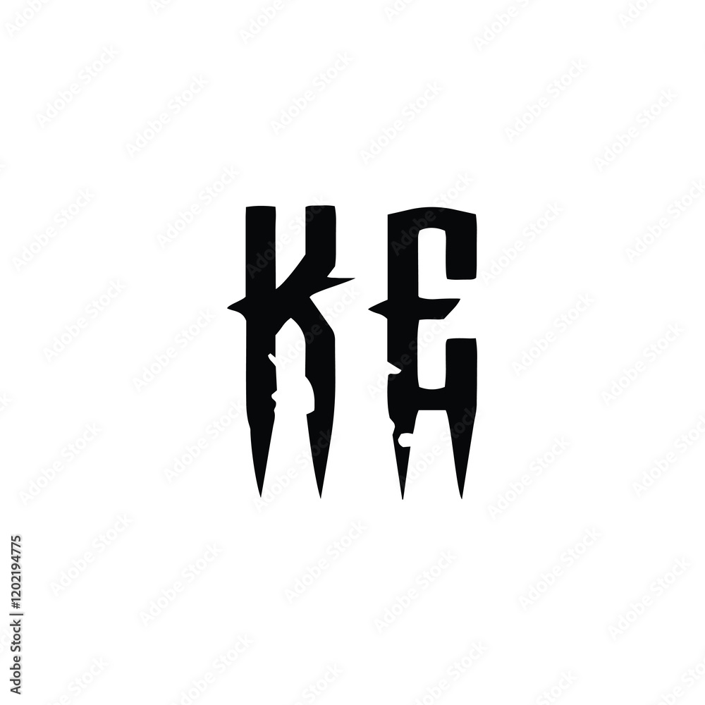 KE monogram logo design letter text name symbol monochrome logotype alphabet character simple logo KE monogram logo design letter text name symbol monochrome logotype alphabet character simple logo