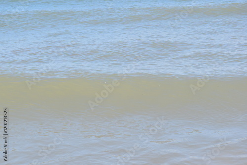 waves on the beach