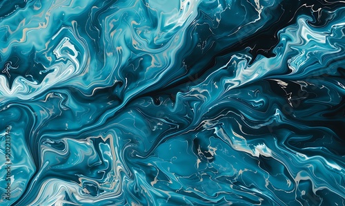 Flowing river-inspired abstract background with smooth, fluid forms