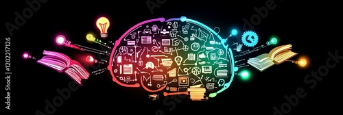 A clean and modern minimalist illustration featuring an education professional, perfect for use as a LinkedIn cover. Designed to convey professionalism and creativity.
