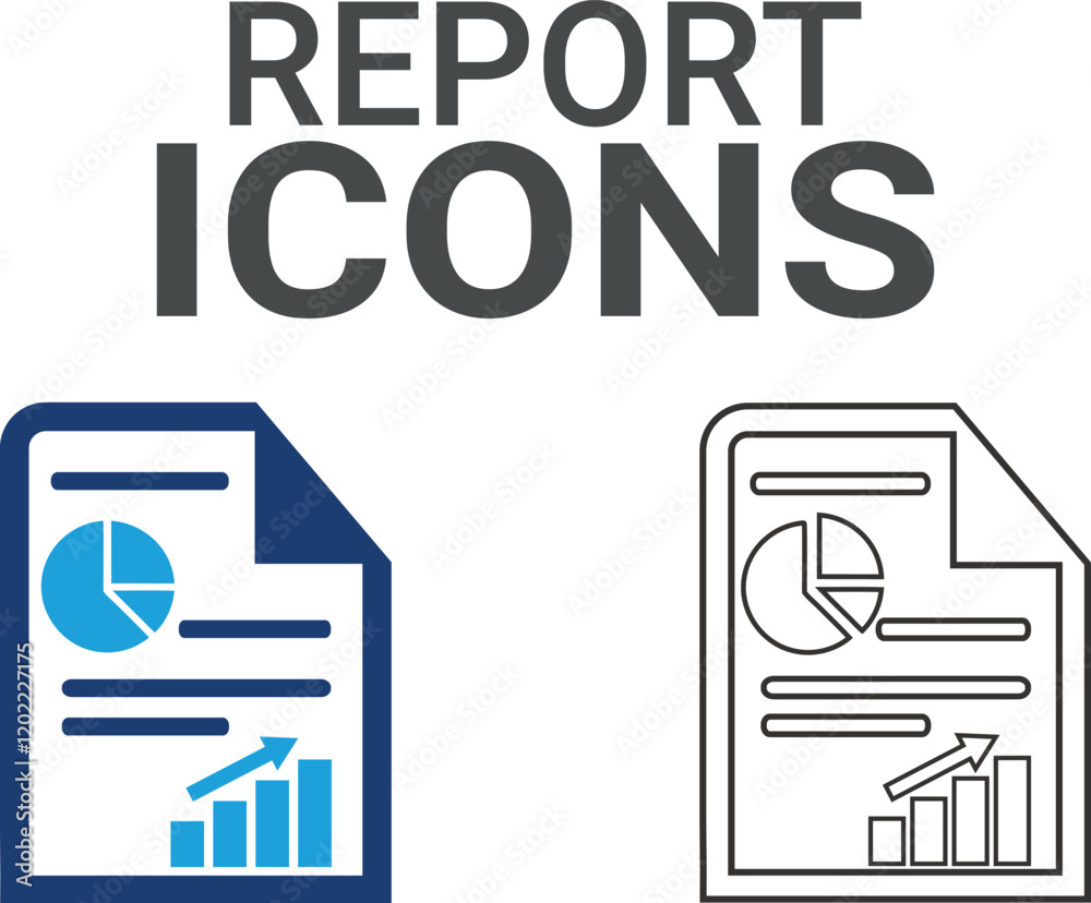 Report icon, relationship management CRM icon set. Containing marketing, data, reports, strategy, manager, audience, and more. Solid vector icons collection. Report icon, relationship management CRM icon set. Containing marketing, data, reports, strategy, manager, audience, and more. Solid vector icons collection.