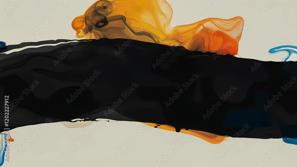 modern dynamical random banner graphic abstract shapes forms irregular elements shape fluid abstract elements blotch liquid organic set black shape colored blotch liquid abstract liquid shape