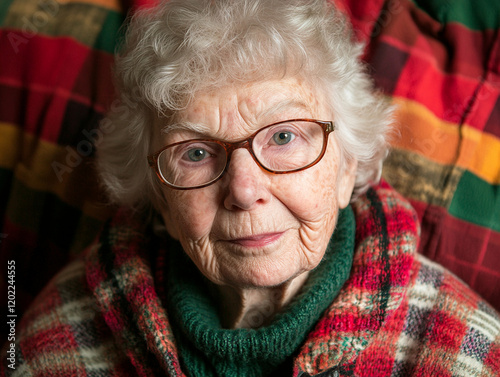 Portrait of a Elegant Senior Woman