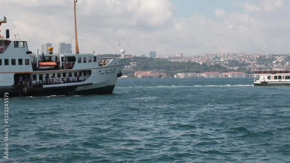 Ferry boat of Bosphorus Istanbul