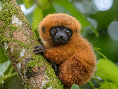 Golden Monkey Close-Up