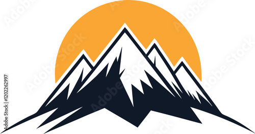 illustration of mountains