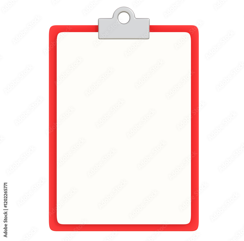 Clipboard with blank paper on png transparent background. Clipboard with blank paper on png transparent background.
