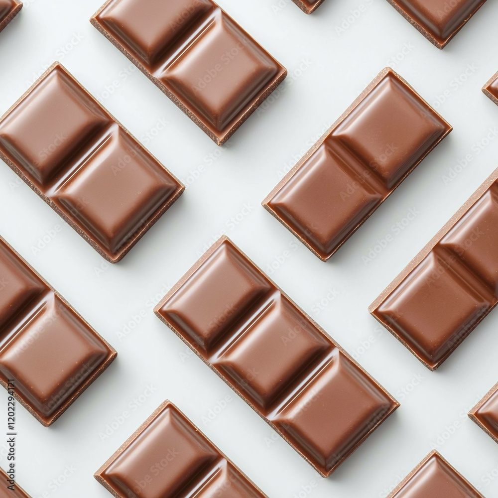 Naklejka premium Chocolate bar tasting event kitchen food indoor close-up indulgence