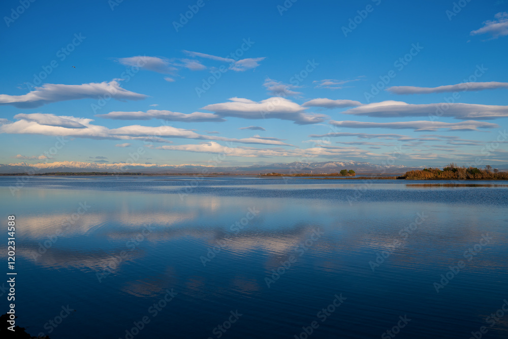 Fototapeta premium Calm Sea And Clouds
