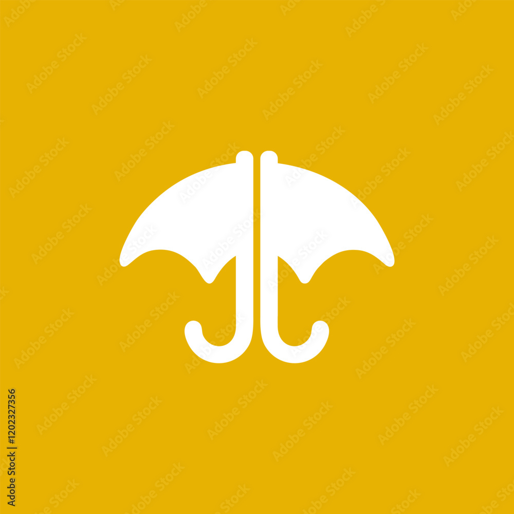 umbrella Simple elegant Attorney and law firm logo umbrella Simple elegant Attorney and law firm logo