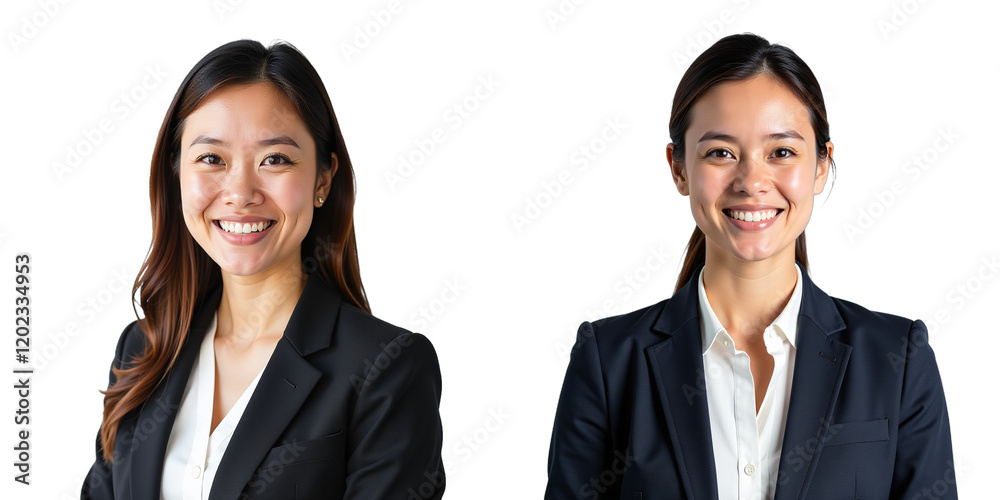 A Professional Businessperson With A Smile Is Photographed Against A Plain White Backdrop In A Studio Setting. 00001 A Professional Businessperson With A Smile Is Photographed Against A Plain White Backdrop In A Studio Setting. 00001