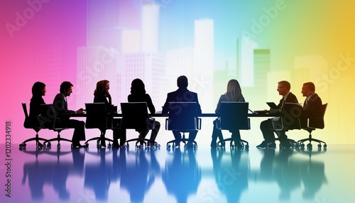 Meeting for brainstorming product launch strategies in a dynamic business environment