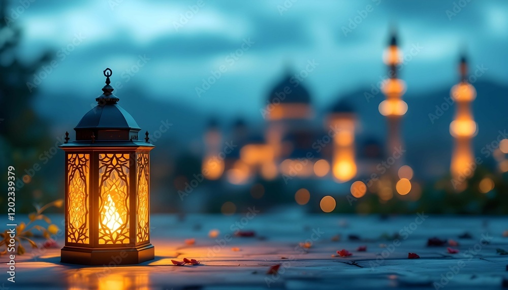 Fototapeta premium Eid Ramadan kareem