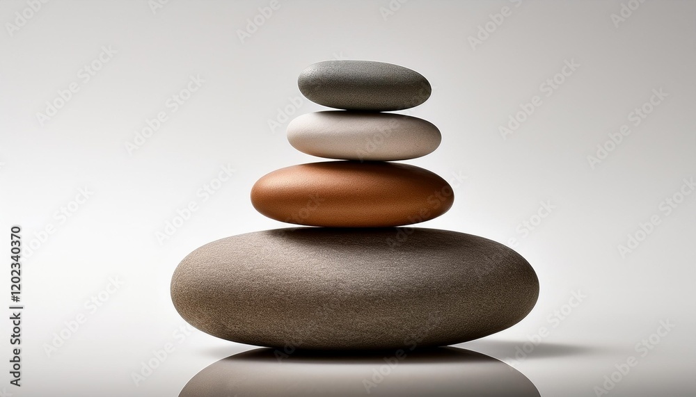 a balanced stack of five easy pebbles of varying sun shades on a white heritage growing a experience of calmness and symmetry a balanced stack of five easy pebbles of varying sun shades on a white heritage growing a experience of calmness and symmetry