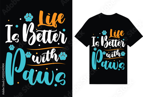 Pet t-shirt design for pet lover