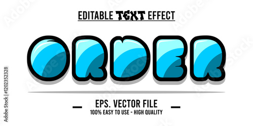 Order, edited and beautified words with cool illustrations for advertising needs, promotions, product sales advertisements. give a unique and modern impression to every visual displayed. EPS file