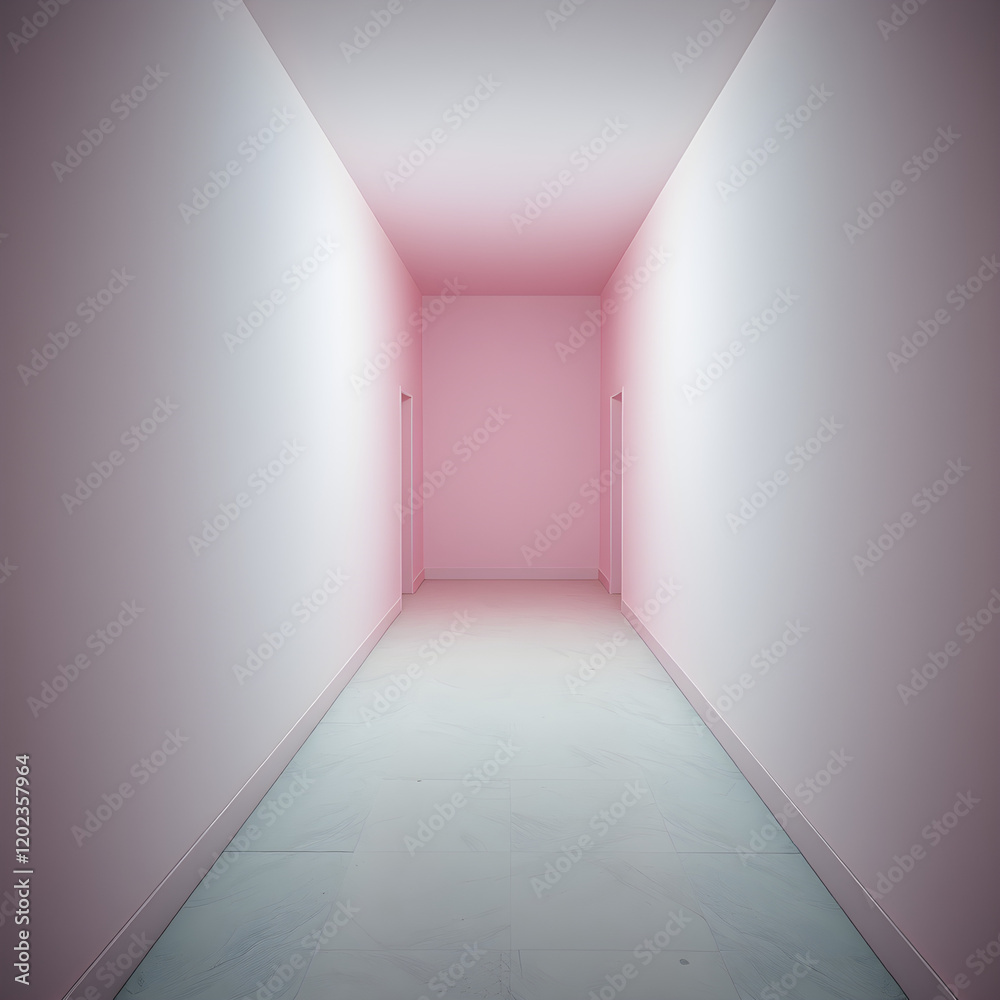 pastel colored liminal space, 3d render pastel colored liminal space, 3d render