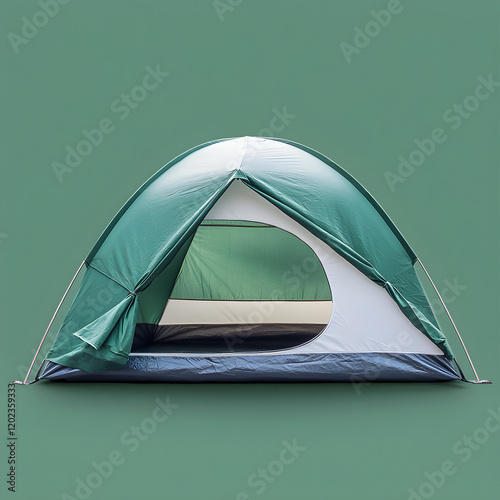 High-Quality Family Camping Tent | Waterproof & Lightweight Pop-Up Tent | Best Outdoor Adventure Choice, AI GENERATIVE  photo