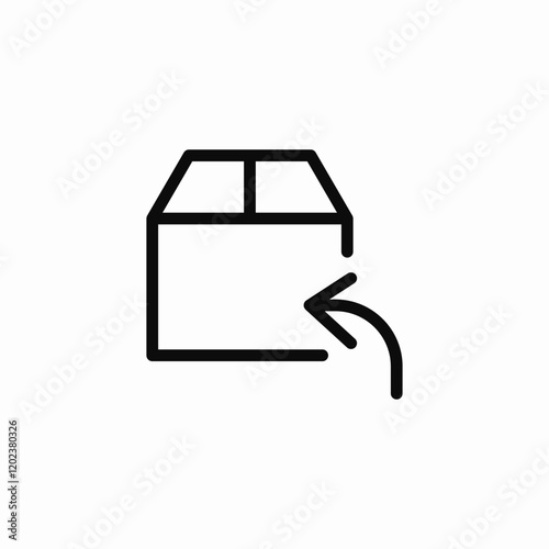 package forwarding icon sign vector