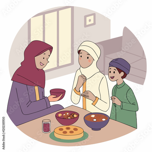 Iftar is the meal that Muslims eat to break their fast at sunset during the holy month of Ramadan. It is an important and cherished time for family, community, and reflection. The meal traditionally b