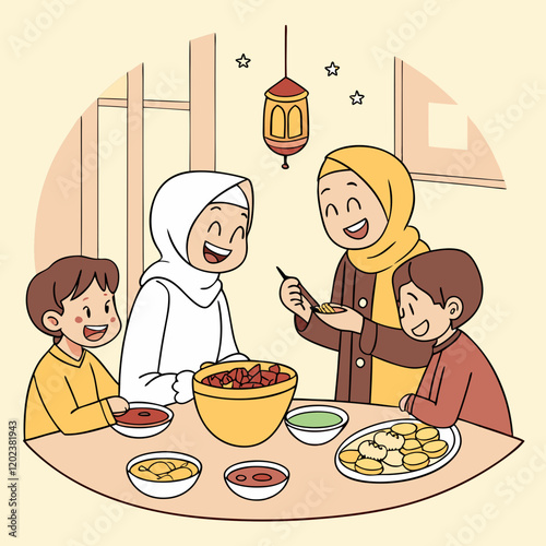 Iftar is the meal that Muslims eat to break their fast at sunset during the holy month of Ramadan. It is an important and cherished time for family, community, and reflection. The meal traditionally b
