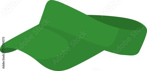 Green Golf Visor